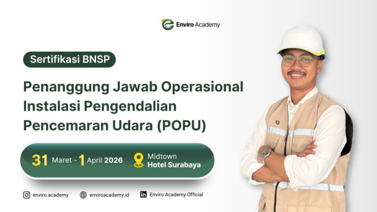 Sertifikasi Pengendalian Operasional Pencemaran Udara (POPU)